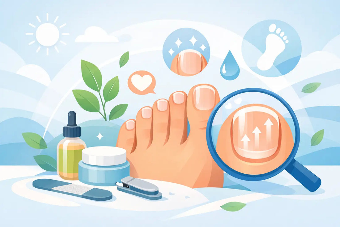 Healthy Toenail Regrowth Starts Here